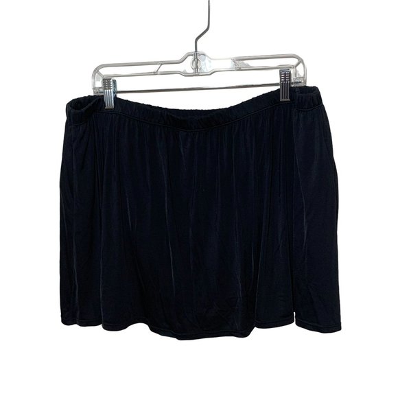 Swim 365 Black Plus Size Swim Skirt Size 22W - Picture 4 of 7